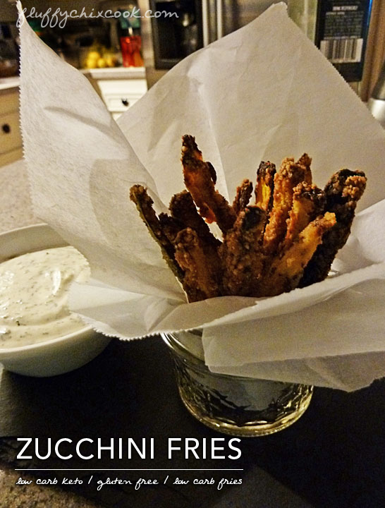 Low Carb Fried Zucchini – Fries and Chips