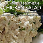 Aunt Rea’s Chicken Salad – Low Carb Southern Goodness