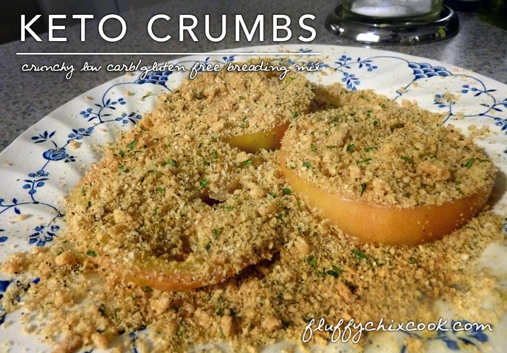 Keto Crumbs – Low Carb Gluten Free Breadcrumb Mix