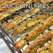 Low Carb Fried Zucchini – Fries and Chips