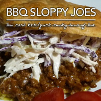 Quick BBQ Sloppy Joes – Keto | No Sugar – Dr. Westman’s No Sugar No Starch Diet Meal Plans