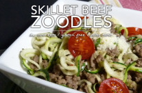 Skillet Beef with Zoodles – Low Carb Keto Hamburger Helper Goodness!