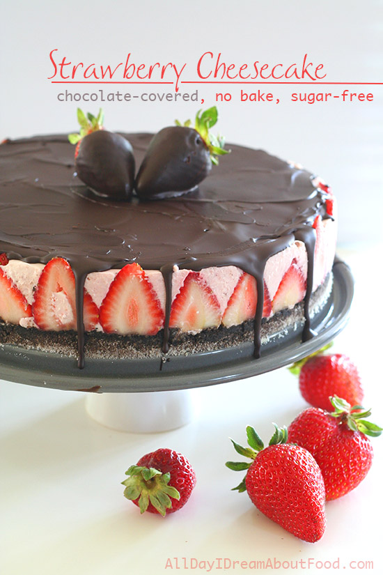 Chocolate-Covered-Strawberry-Cheesecake