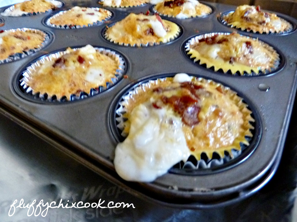 Bacon Swiss Egg Muffins