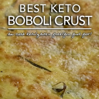 Keto Boboli Copykat – Low Carb Keto & Gluten Free