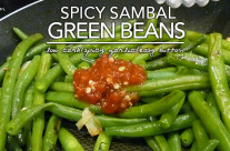 Spicy Sambal Green Beans – Low Carb & Gluten Free