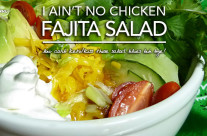 I Ain’t No Chicken – Fajita Salad | Low Carb