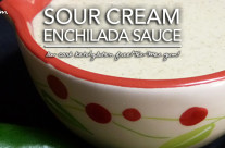 Sour Cream Enchilada Sauce – Low Carb & Gluten Free