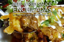 Beef Enchiladas in Red Sauce – Low Carb Keto & Grain Free | Gluten Free