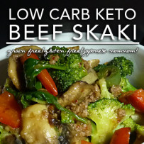 Beef Skaki – A Low Carb Keto Japanese Favorite