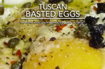 Egg Fast Recipe – Tuscan Basted Eggs – Low Carb Keto & Gluten Free