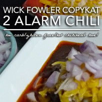 Wick Fowler’s 2 Alarm Chili Copykat – Low Carb & Gluten Free