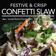 Confetti Slaw – You really can teach an old dog new tricks.