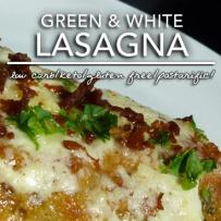 Green and White Lasagna – Low Carb Keto & Gluten Free