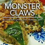 Monster Claws – Low Carb Gluten Free Chicken Fingers Perfect for Halloween!