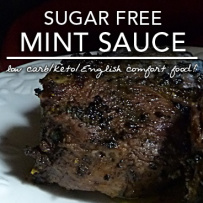 Sugar Free Mint Sauce – Low Carb Keto | Gluten Free Crosse & Blackwell Copykat Recipe
