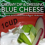 Creamy Blue Cheese Dressing – Low Carb Keto Nom!