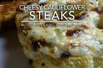 Roasted Cheesy Cauliflower Steaks – Low Carb Side Dish Love