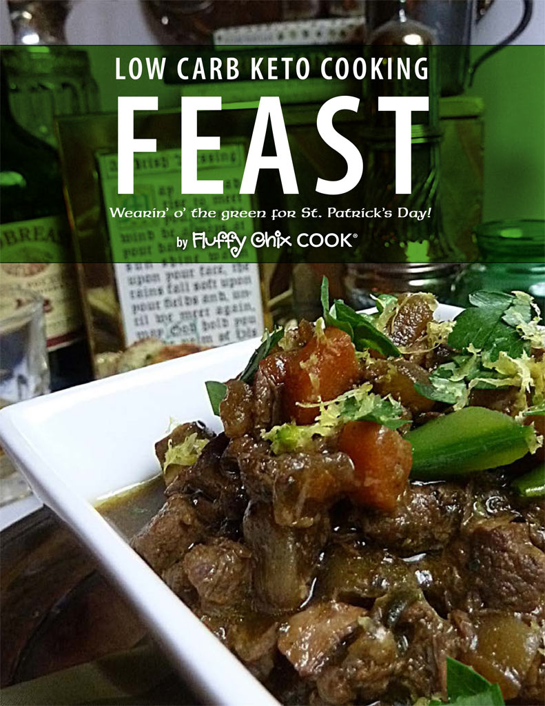 Feast St. Patrick's Day e-book by Fluffy Chix Cook Front Cover