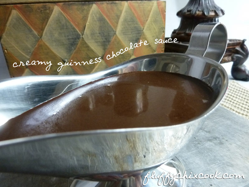Creamy Low Carb Guinness Chocolate Sauce Recipe
