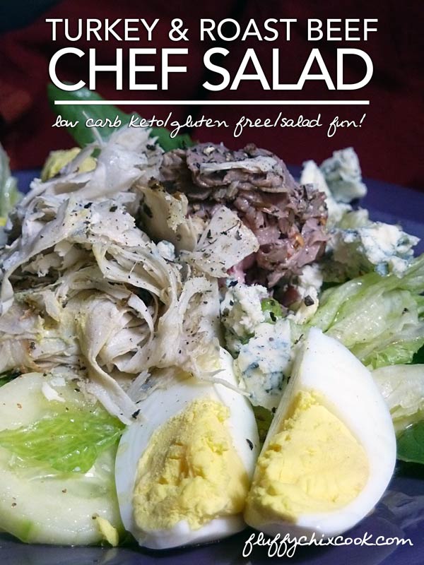 Low Carb Keto Chef Salad