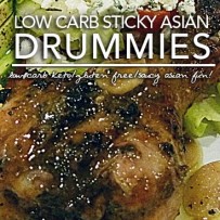 Sticky Asian Drummies – The Low Carb Asian Wing Sub
