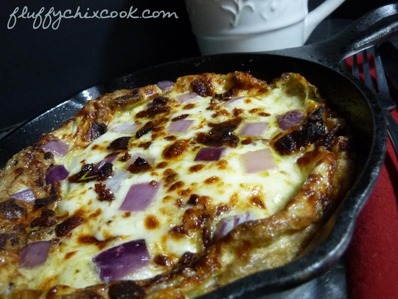 Low Carb Tex mex White Pizza