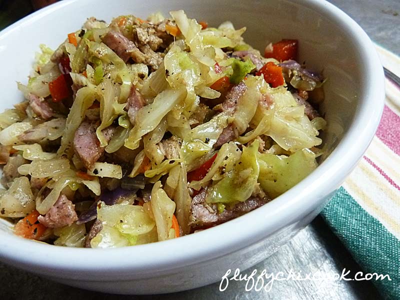 Low Carb Pork Egg Roll In A Bowl