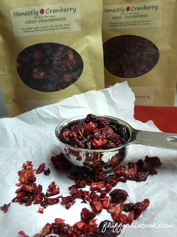 Fluffy Chix Review Dried Cranberries