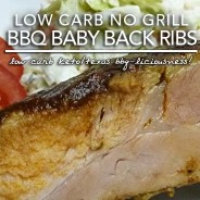 Low Carb No Grill BBQ Baby Back Ribs