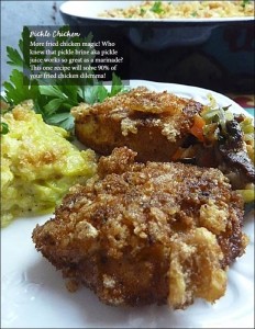 Low Carb Pickle Chicken