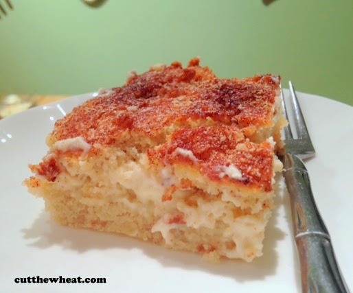 Low Carb Cinnamon Cream Cheese Squares by LeeAnn Mullen of Cut the Wheat