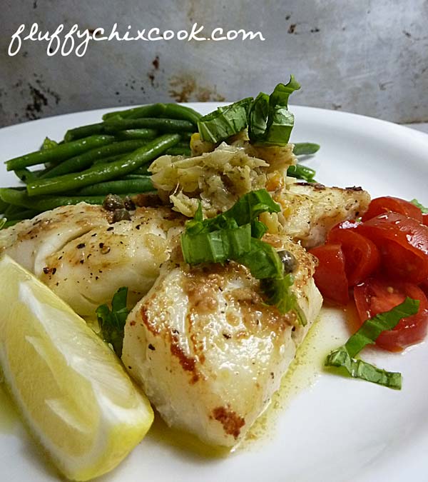 Cod with Lemon and Capers Recipe