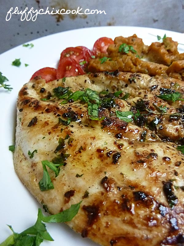 Pan Seared Chicken with Parsley and Thyme Recipe